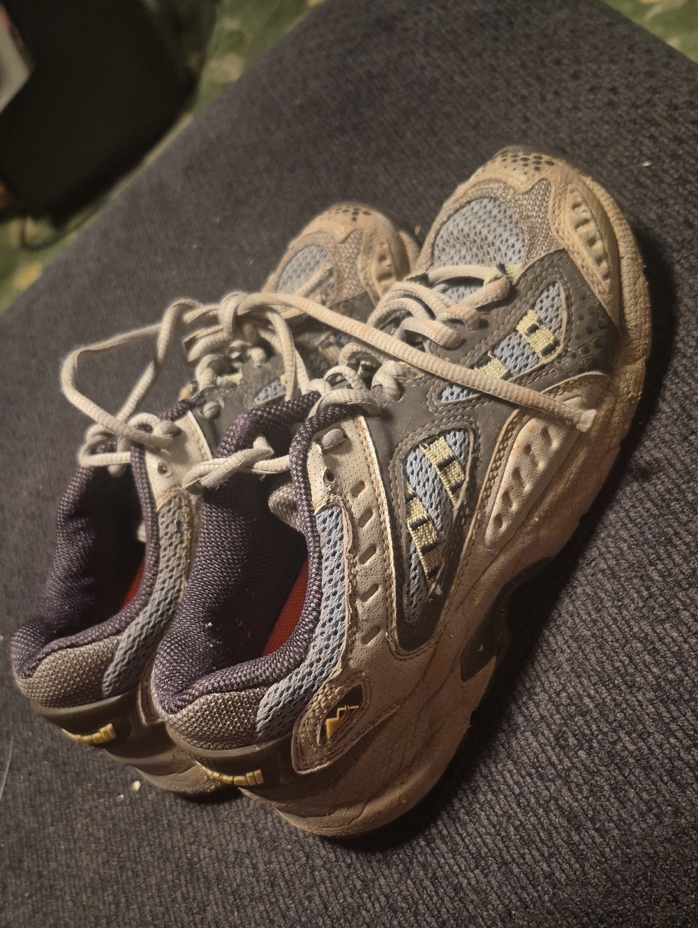 Merrell Gray and Blue Lace Up Boots